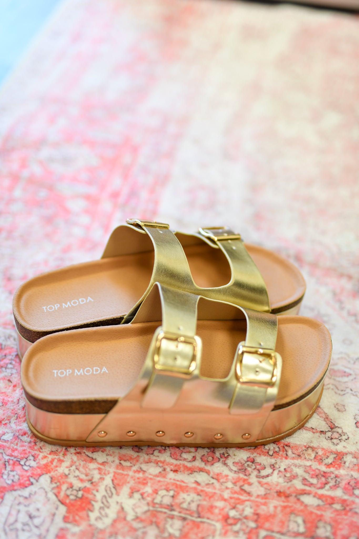 Platform Gold Metallic