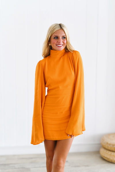 Margo Flare Sleeve Mini Dress - Mango