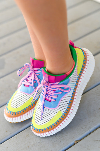 Madi Platform Colorful Sneakers