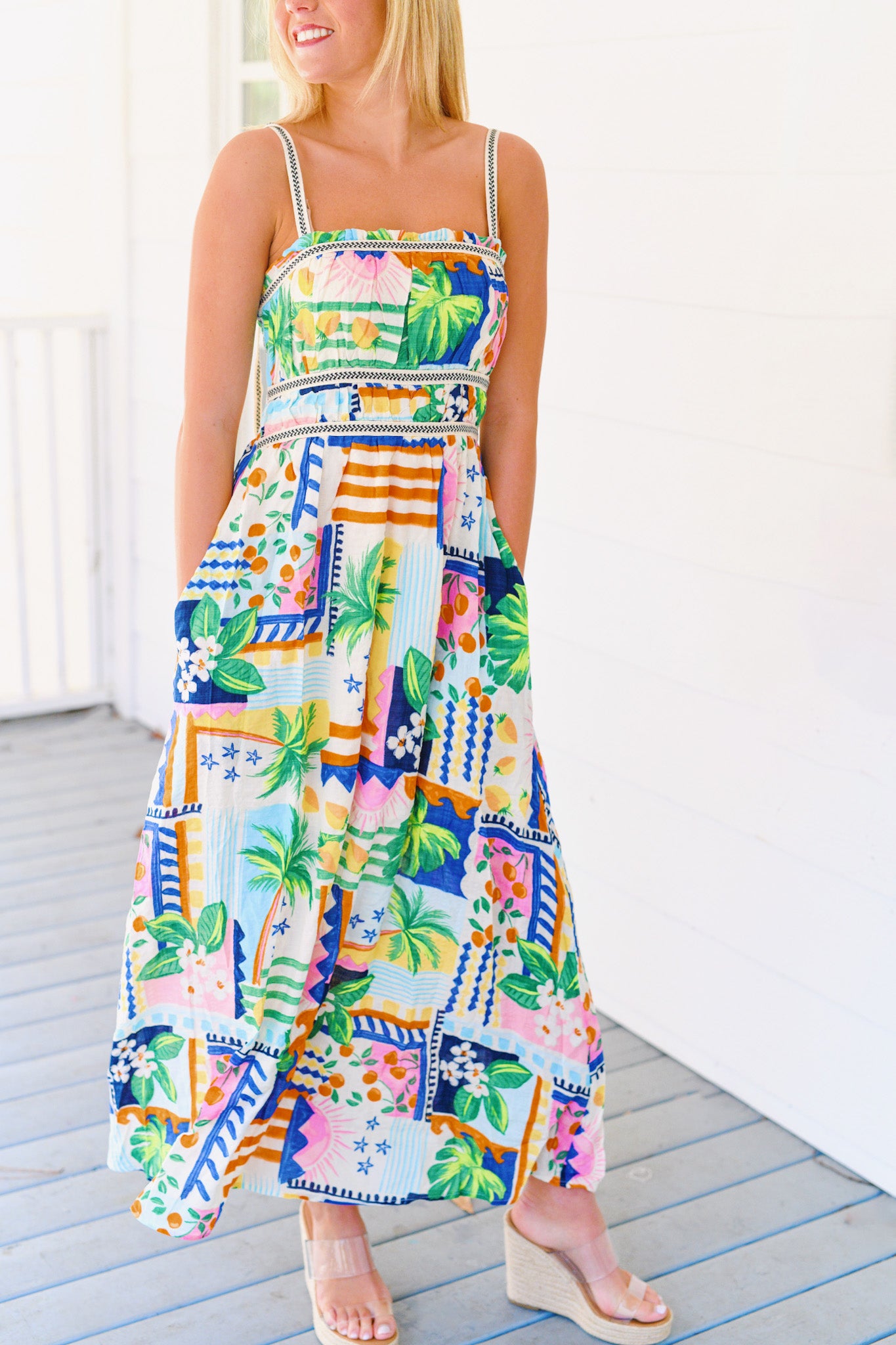 Rio Printed Dress - Multi